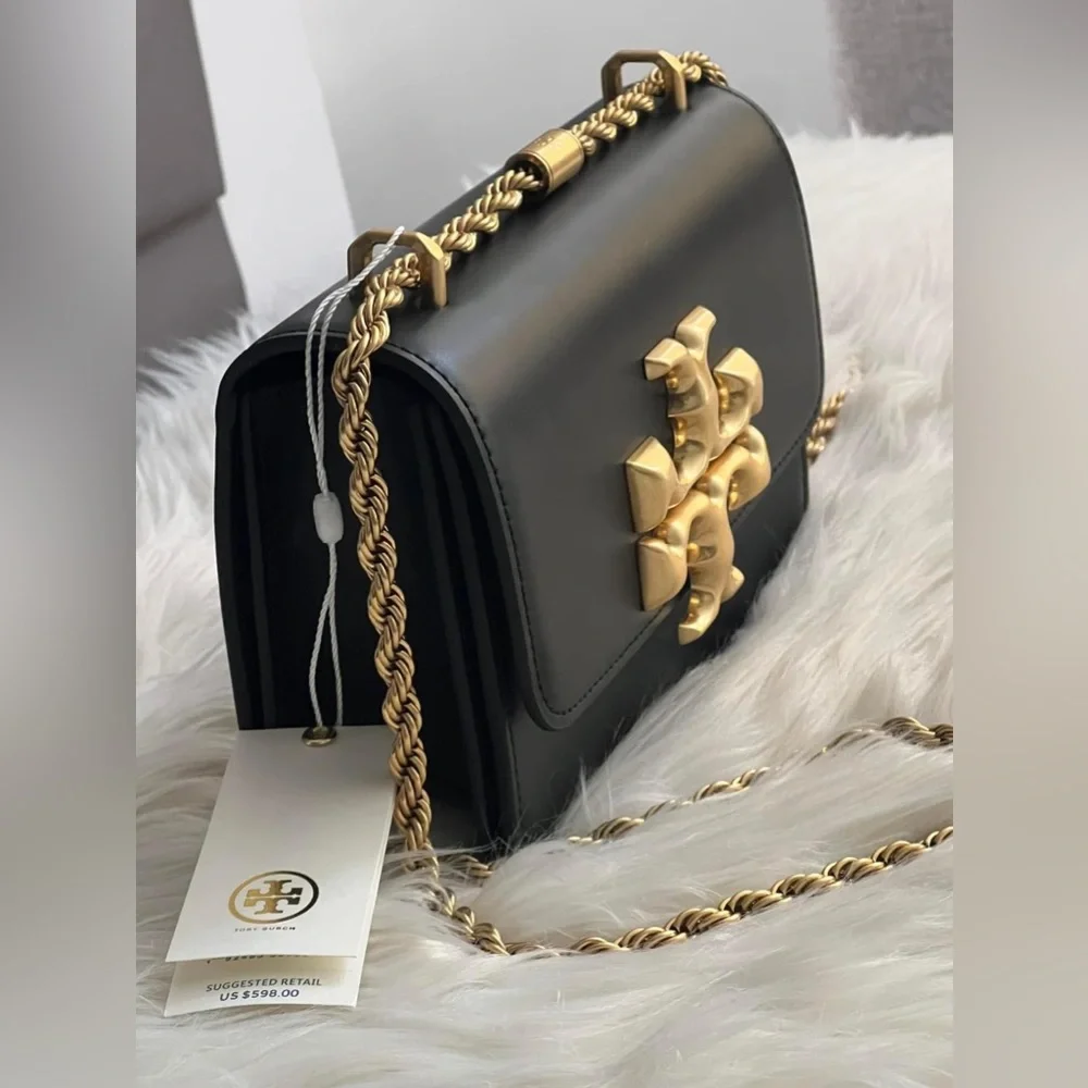 💰SOLD - 73589 - Tory Burch Eleanor Small Convertible Shoulder Bag - Picture 4 of 14